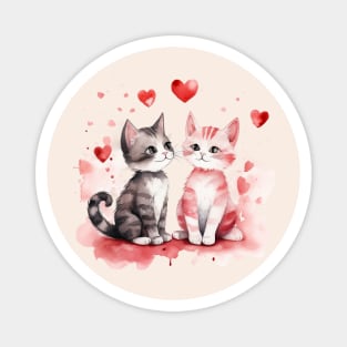 Cat Love Magnet